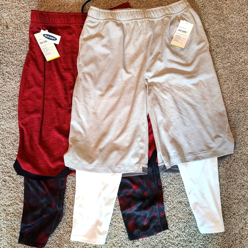 Go-Dry 2-In-1 Shorts + Base Layer